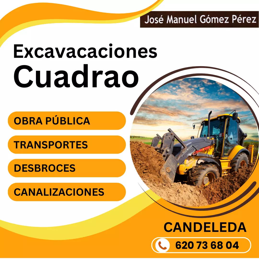 Excavaciones y Movimiento de Tierras Cuadrao Candeleda Ávila