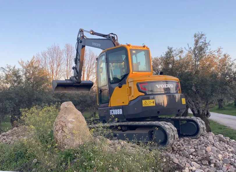Maquinaria obras públicas, obra civil urbanización canalizaciones transportes desbroces