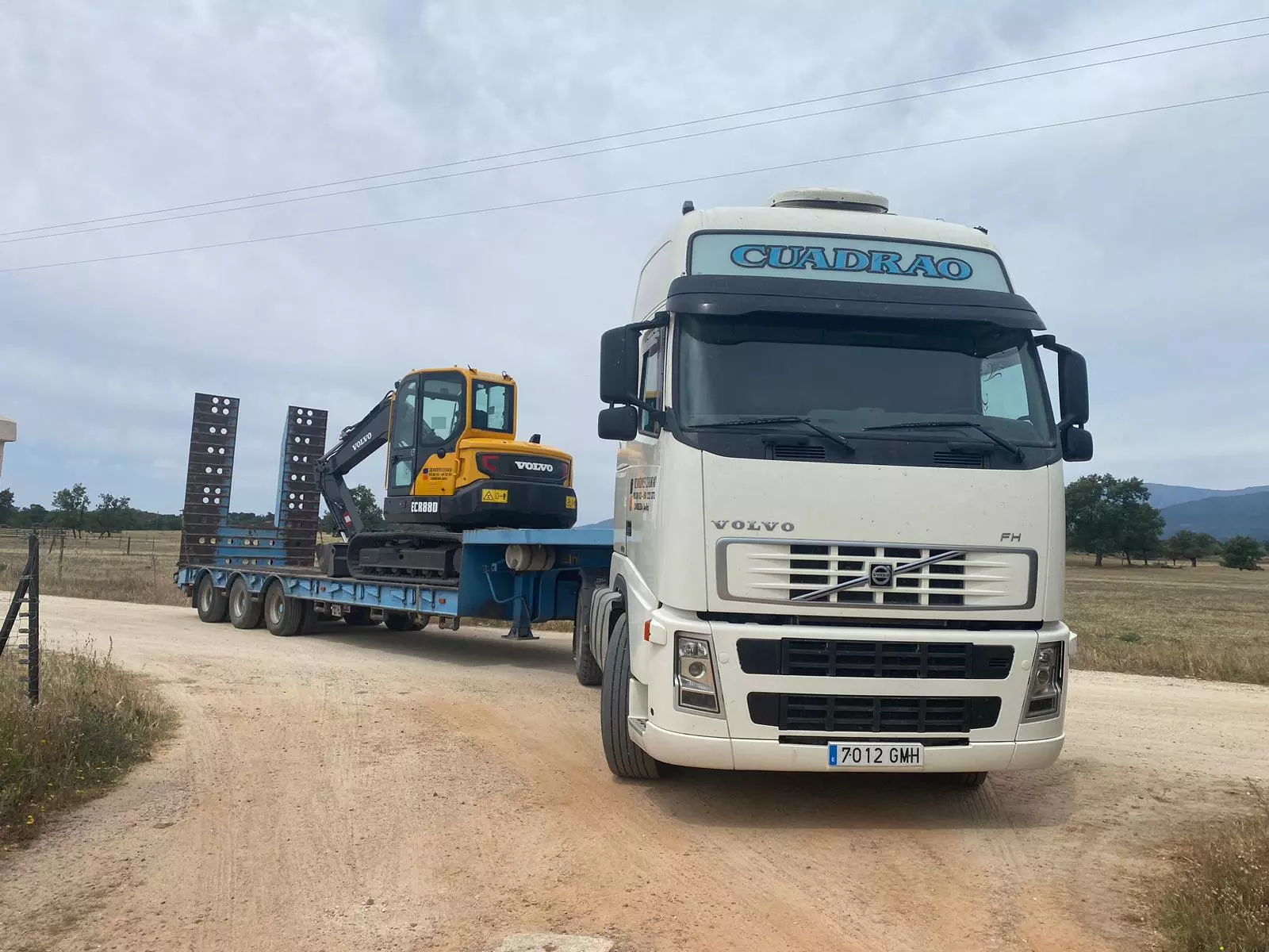 Maquinaria Obras Pública Candeleda Valle del Tiétar Gredos